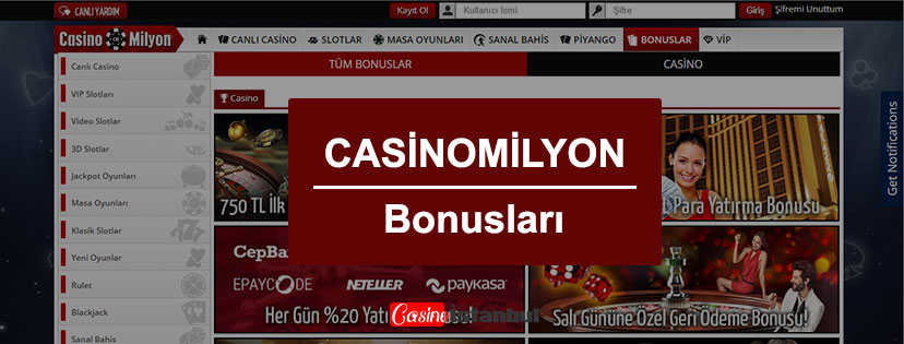 Casino Milyon Bonus