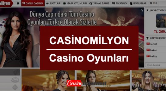 Casino Milyon Casino Oyunları